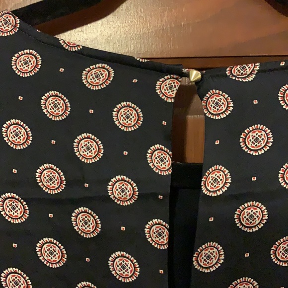 Silk Navy Dress - Picture 4 of 5